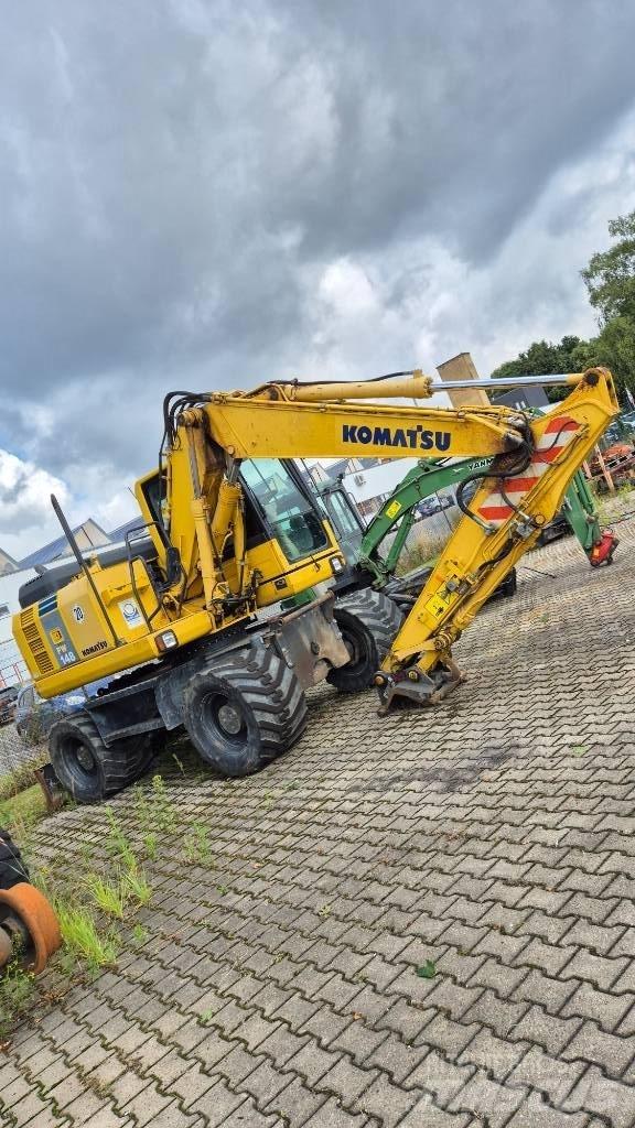 Komatsu PW148-8 Εκσκαφείς με τροχούς - λάστιχα