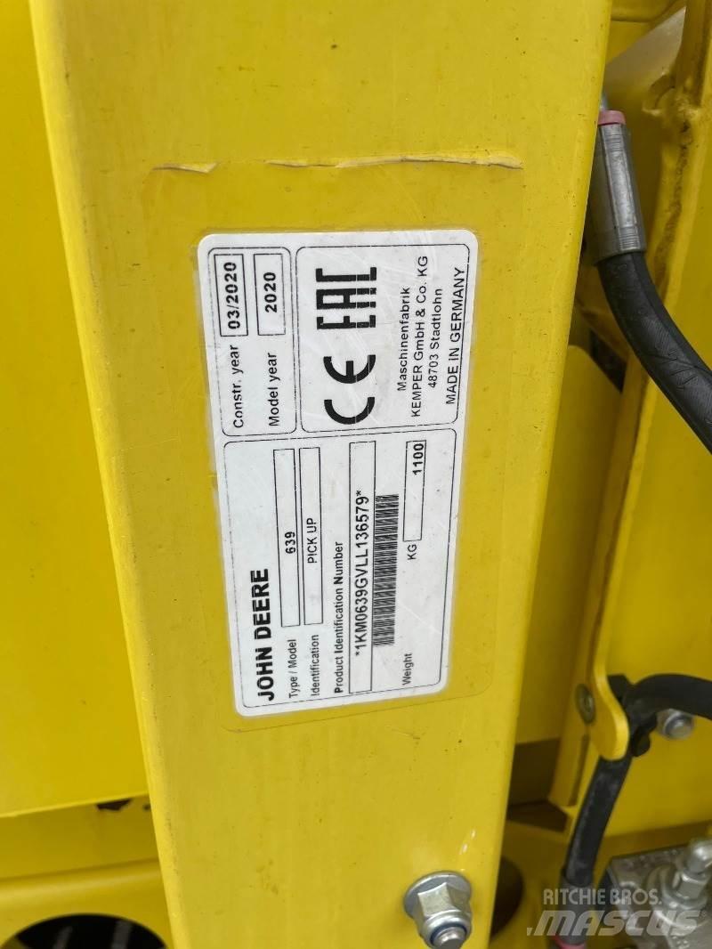 Kemper 639 Εξαρτήματα αυτοκινούμενων μηχανών χορτονομής