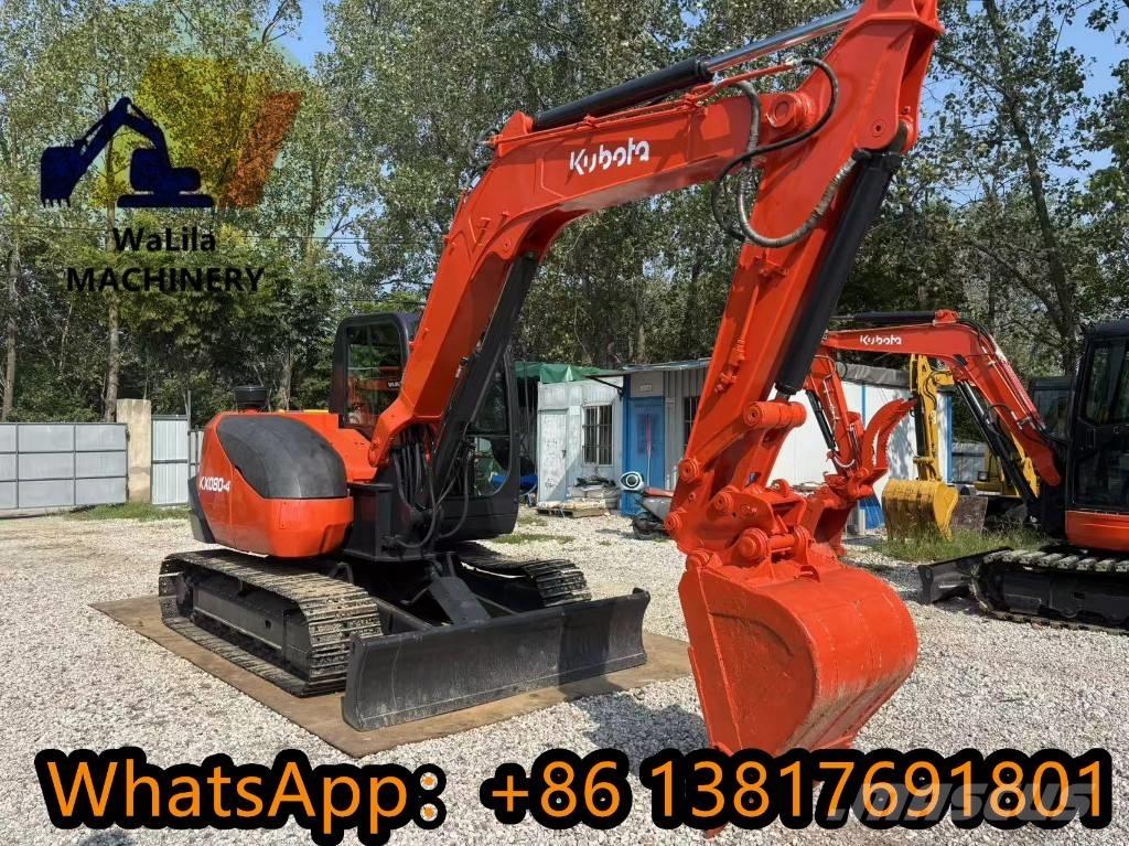 Kubota KX 080-4 Εκσκαφάκι (διαβολάκι) < 7t