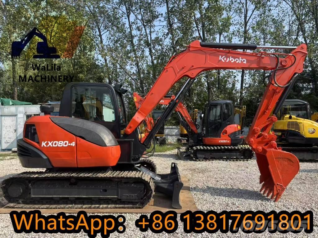 Kubota KX 080-4 Εκσκαφάκι (διαβολάκι) < 7t