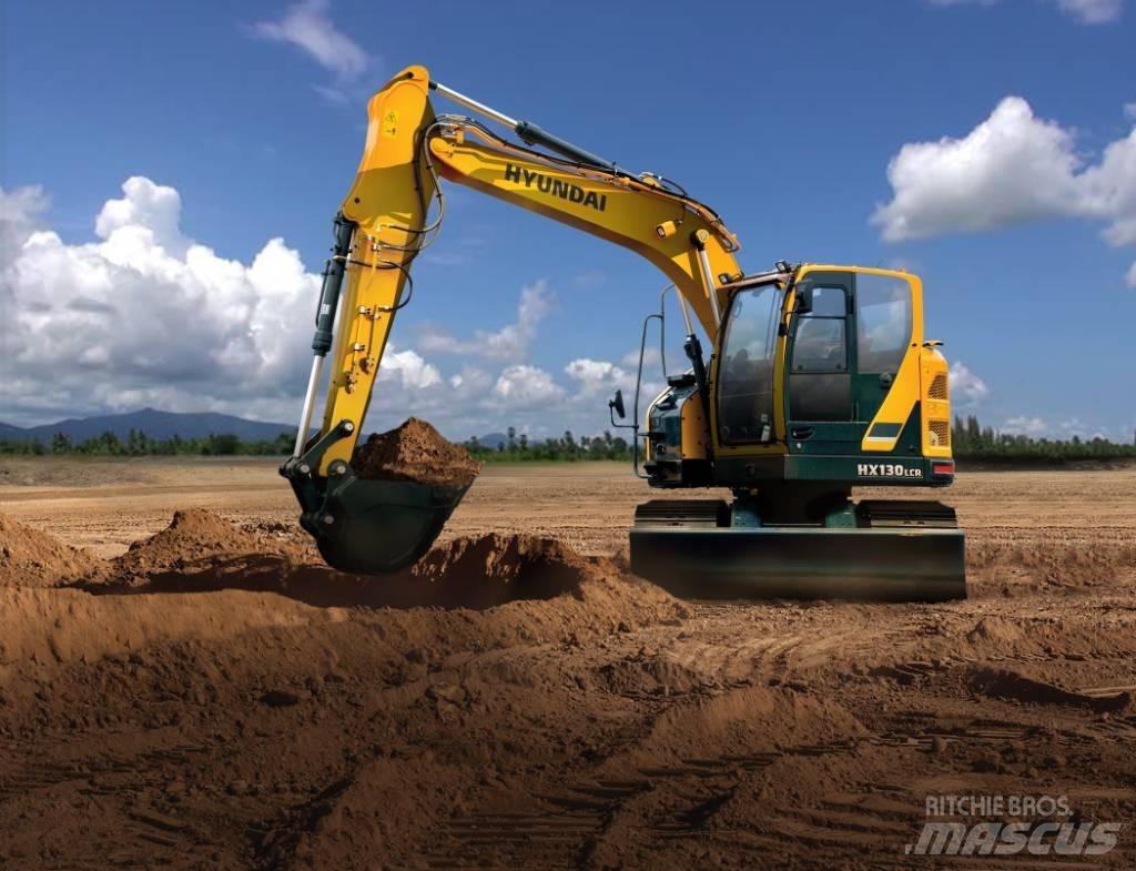 Hyundai HX130LCRD Εκσκαφείς με ερπύστριες