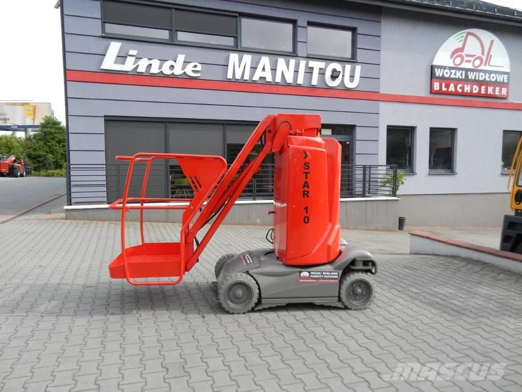 Haulotte STAR 10 Ανυψωτήρες με κατακόρυφους πυλώνες