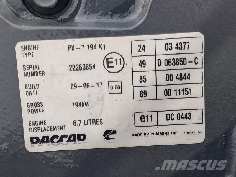 DAF PX-7 194 K1 Κινητήρες