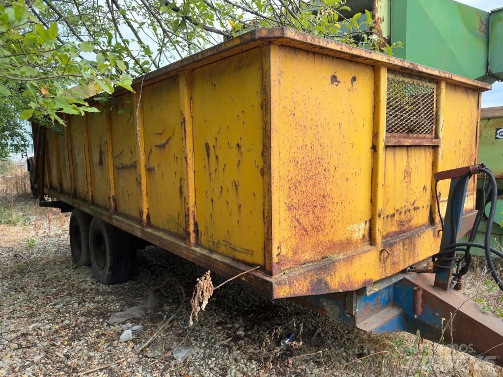  2 Axle Trailer Ανατρεπόμενες ρυμούλκες