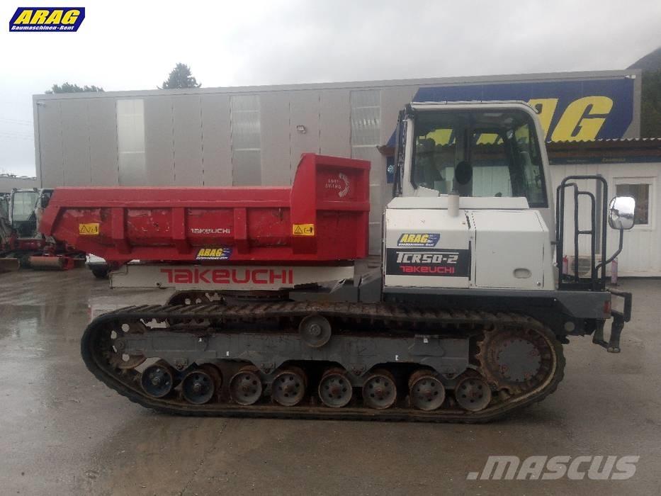 Takeuchi TCR 50-2 Ερπυστριοφόρα Dumpers - Ντάμπερ