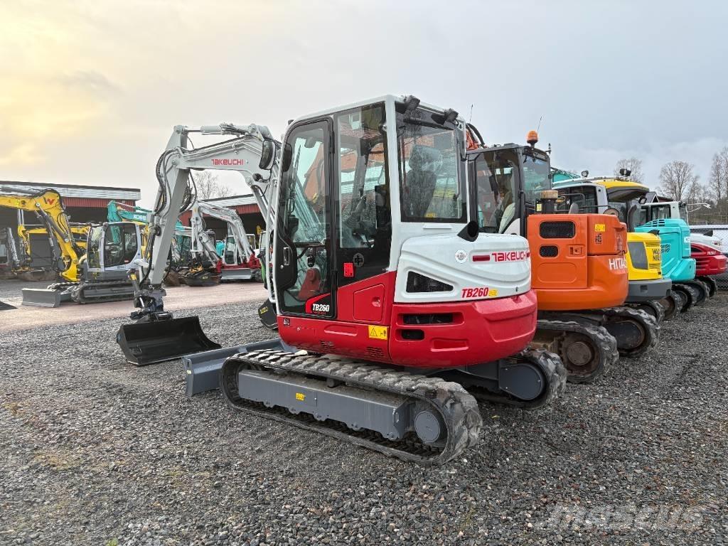 Takeuchi TB260 Εκσκαφάκι (διαβολάκι) < 7t