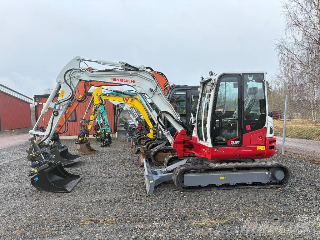 Takeuchi TB260 Εκσκαφάκι (διαβολάκι) < 7t