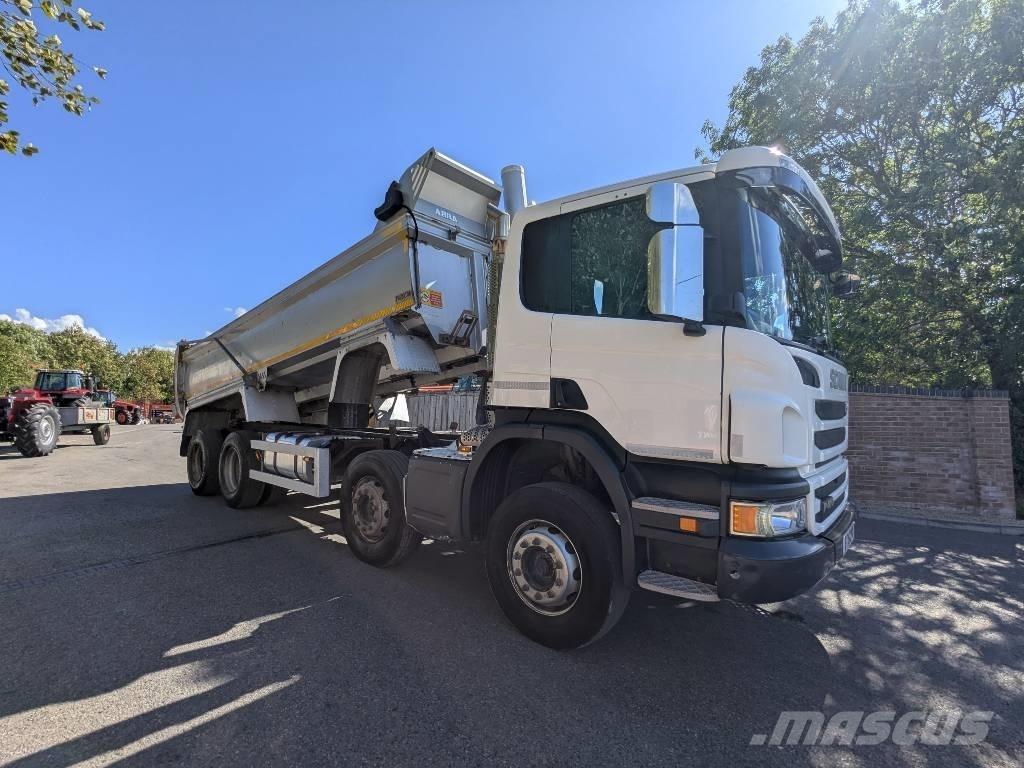 Scania P 410 Φορτηγά Ανατροπή