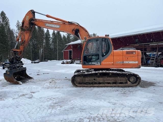 Doosan DX 180 LC Εκσκαφείς με ερπύστριες