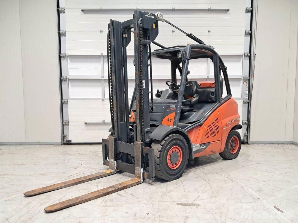 Linde H50T-02 Περονοφόρα ανυψωτικά κλαρκ με φυσικό αέριο LPG