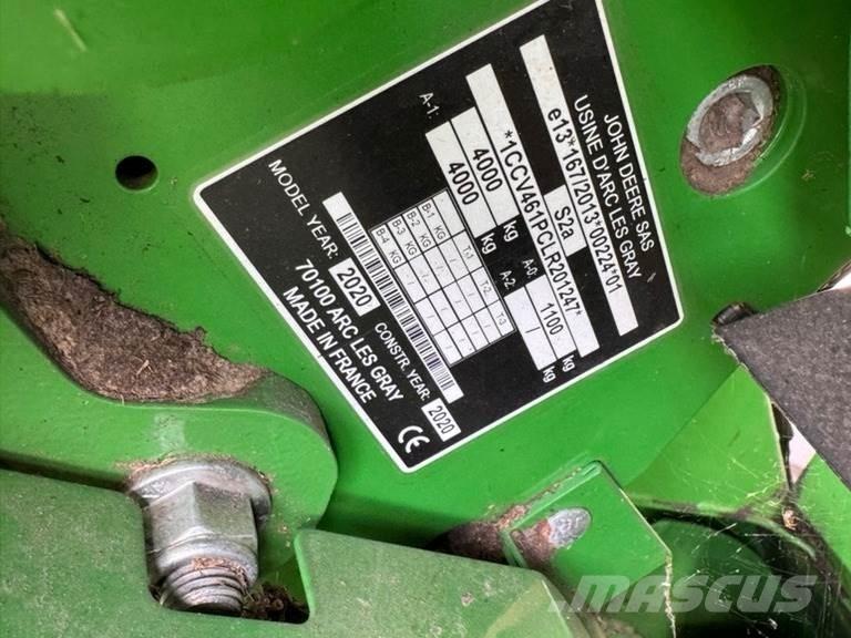 John Deere V461R Πρέσες κυλινδρικών δεμάτων