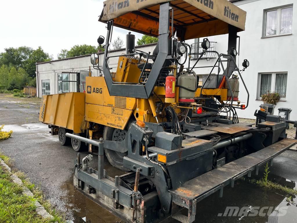 ABG Titan 455 Επίστρωση ασφάλτου