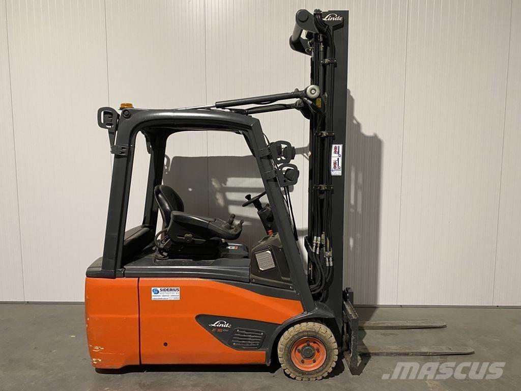 Linde E16L-02 Ηλεκτρικά περονοφόρα ανυψωτικά κλαρκ
