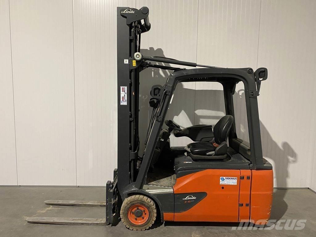 Linde E16L-02 Ηλεκτρικά περονοφόρα ανυψωτικά κλαρκ