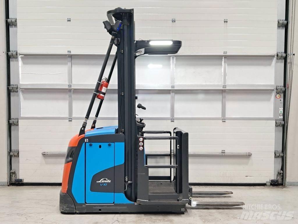 Linde V10-02 Περονοφόρο ανυψωτικό συλλογής παραγγελιών μικρού ύψους
