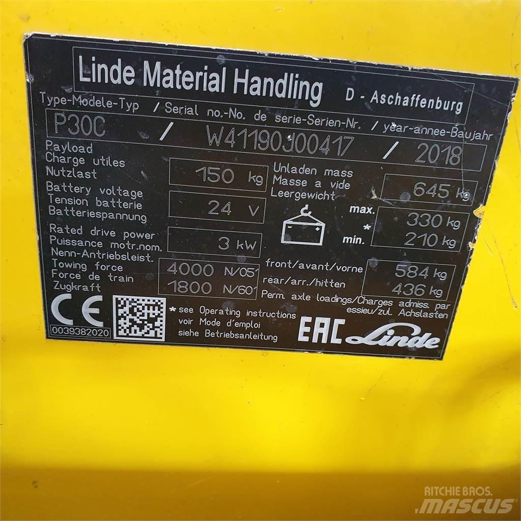 Linde P30C Φορτηγά ρυμούλκησης