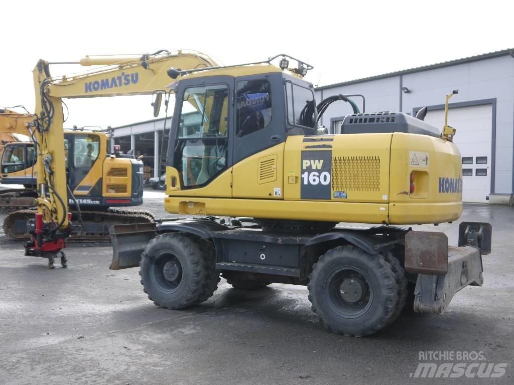 Komatsu PW 160-7E0 Εκσκαφείς με τροχούς - λάστιχα