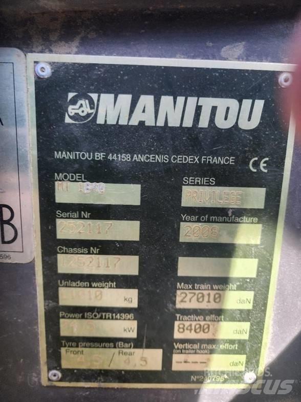 Manitou MT1840 Τηλεσκοπικοί ανυψωτές