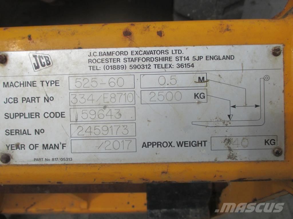 JCB 525-60 Τηλεσκοπικοί ανυψωτές