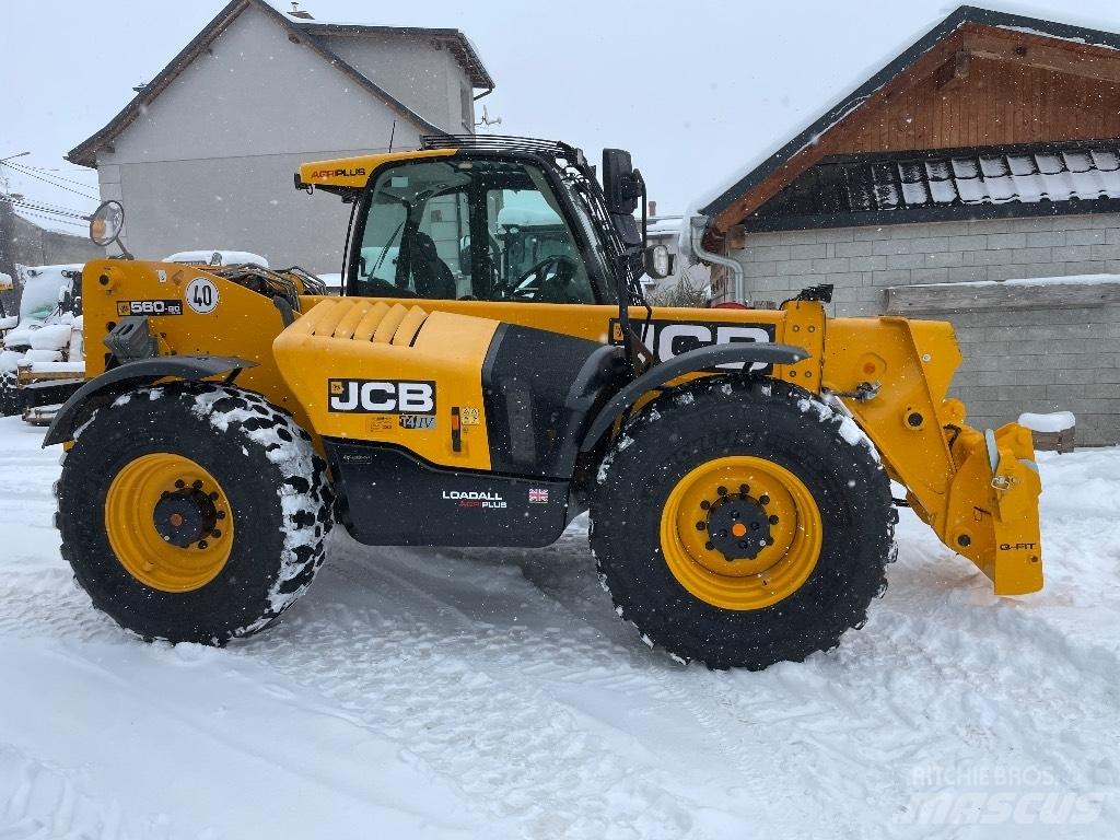 JCB 560-80 AGRI PLUS Συστήματα τηλεχειρισμού για τη γεωργία