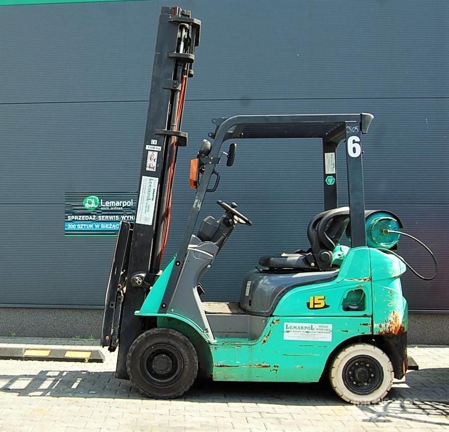 Mitsubishi FG15N Περονοφόρα ανυψωτικά κλαρκ με φυσικό αέριο LPG
