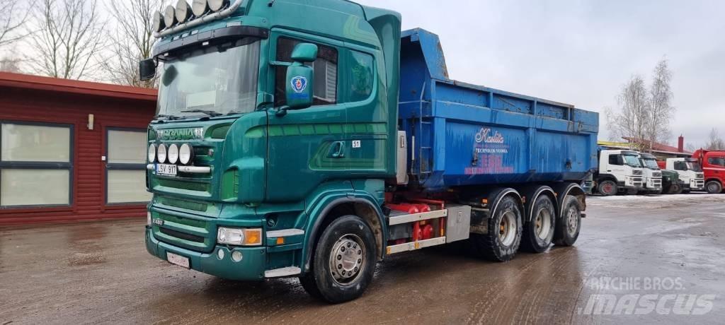 Scania R 480 Φορτηγά φόρτωσης κάδων