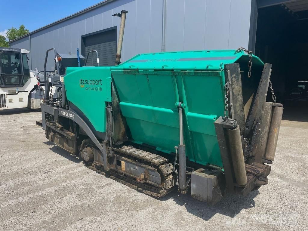 Vögele Super 800 Επίστρωση ασφάλτου