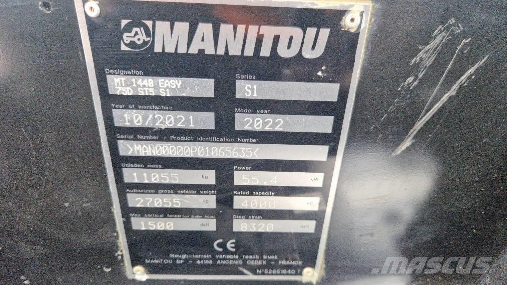 Manitou MT 1440 Τηλεσκοπικοί ανυψωτές