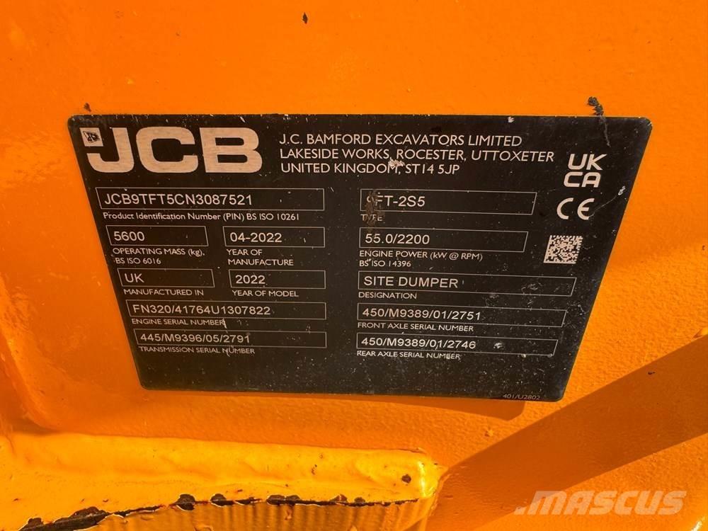 JCB 9T-2FT Dumpers εργοταξίου