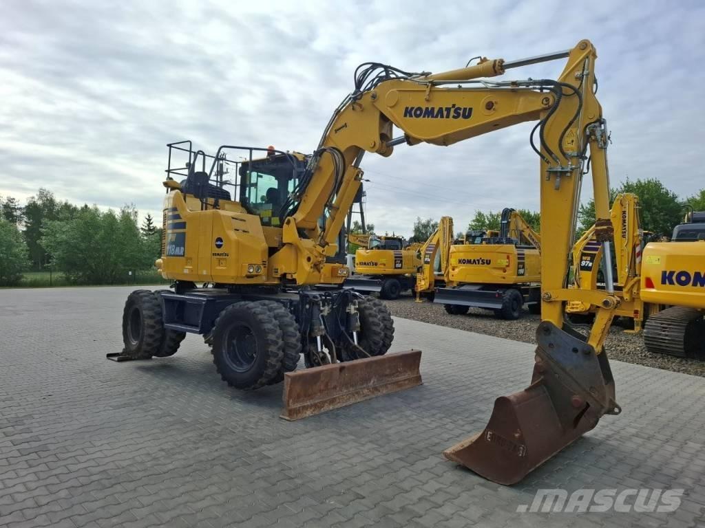 Komatsu PW 118MR-11 Εκσκαφείς με τροχούς - λάστιχα