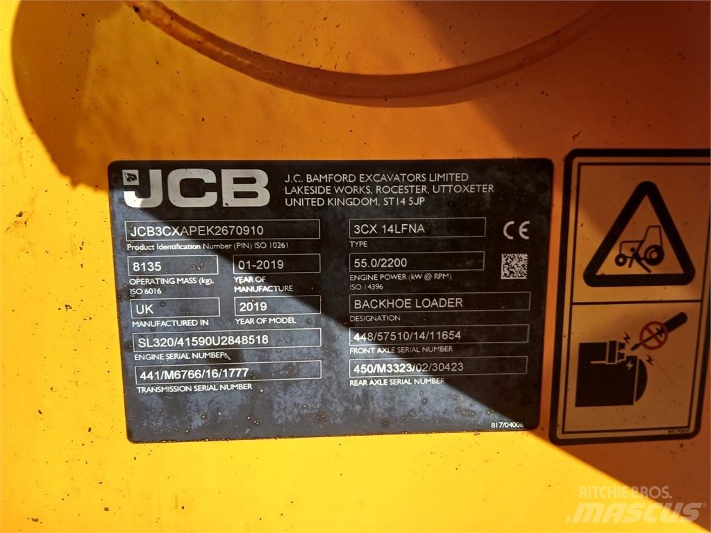 JCB 3 CX ECO Εκσκαφείς Φορτωτές τύπου JCB