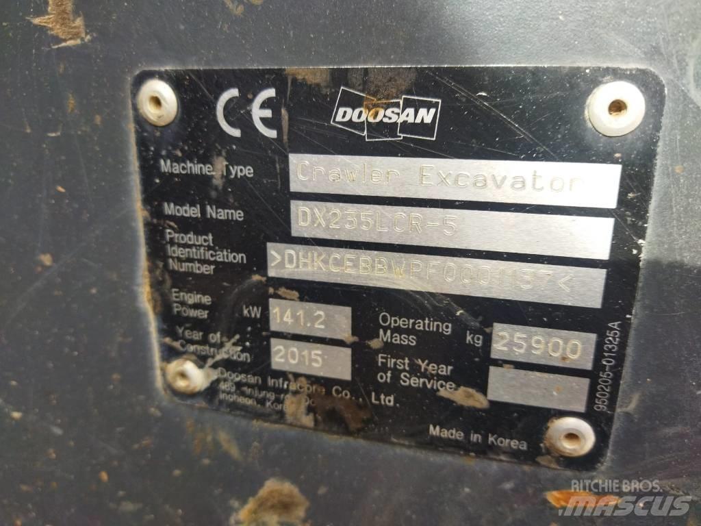 Doosan DX 235 LCR Εκσκαφείς με ερπύστριες
