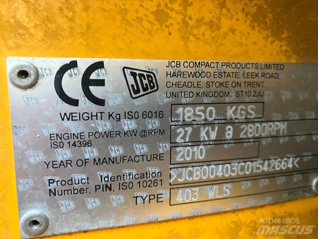 JCB 403 Φορτωτές πολλαπλών χρήσεων