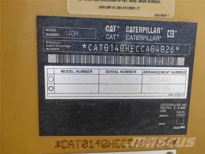 CAT 140 H Γκρέιντερς