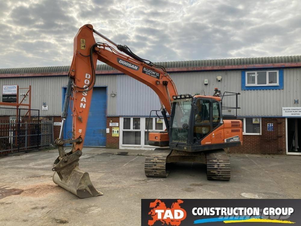 Doosan DX 140 LC Εκσκαφείς με ερπύστριες