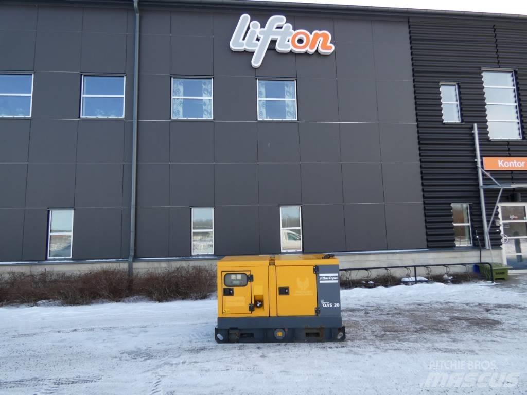 Atlas Copco QAS 20 Γεννήτριες ντίζελ