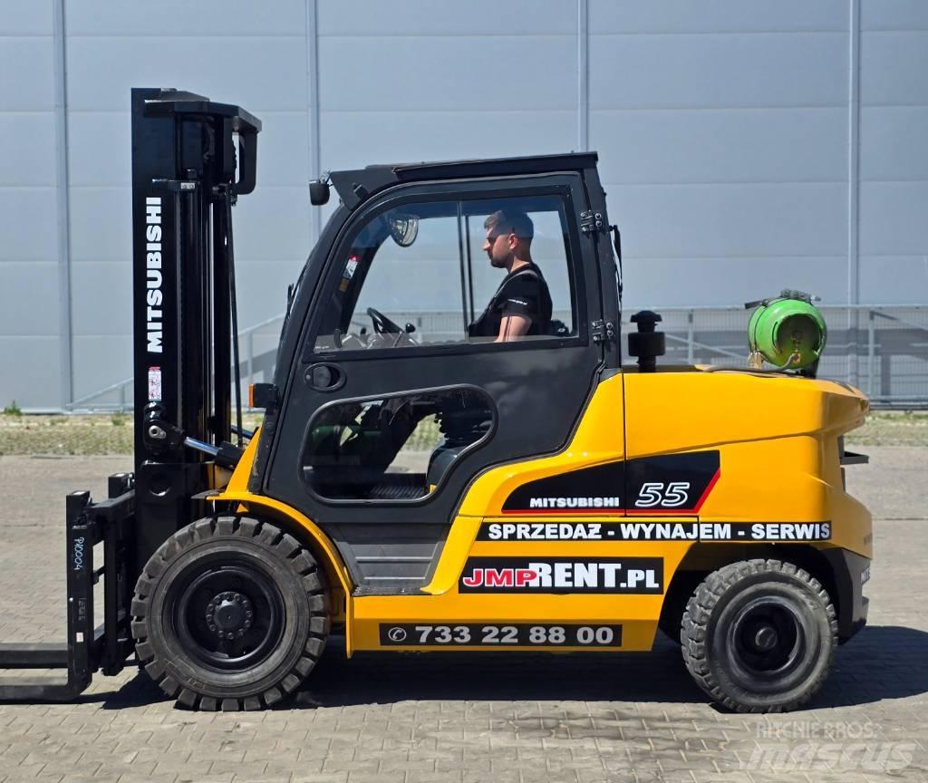 Mitsubishi FG 55 NT Περονοφόρα ανυψωτικά κλαρκ με φυσικό αέριο LPG