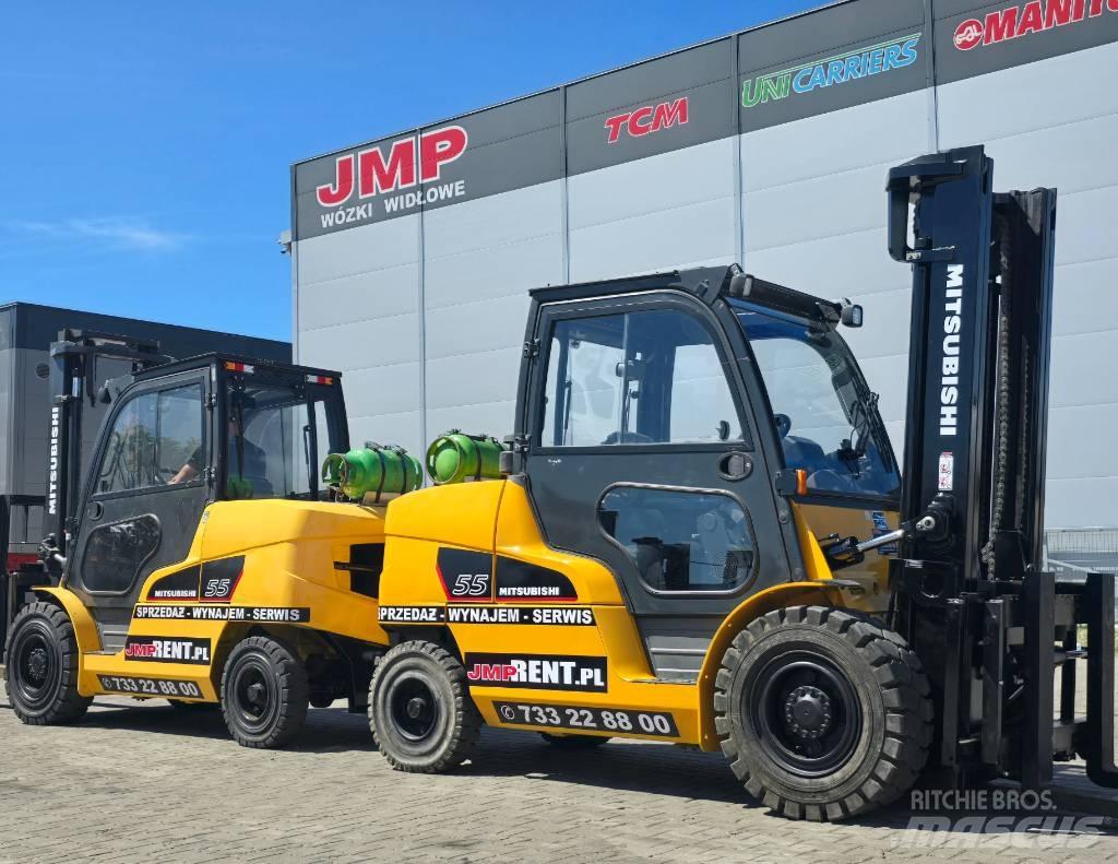 Mitsubishi FG 55 NT Περονοφόρα ανυψωτικά κλαρκ με φυσικό αέριο LPG