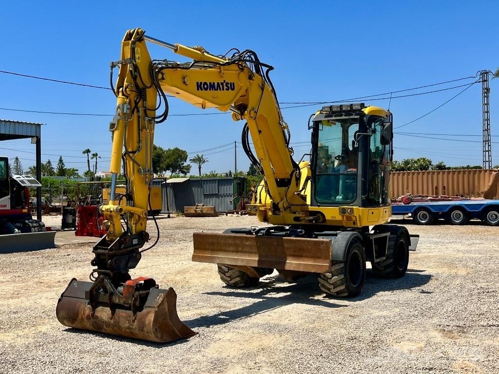 Komatsu PW 98 MR Εκσκαφείς με τροχούς - λάστιχα