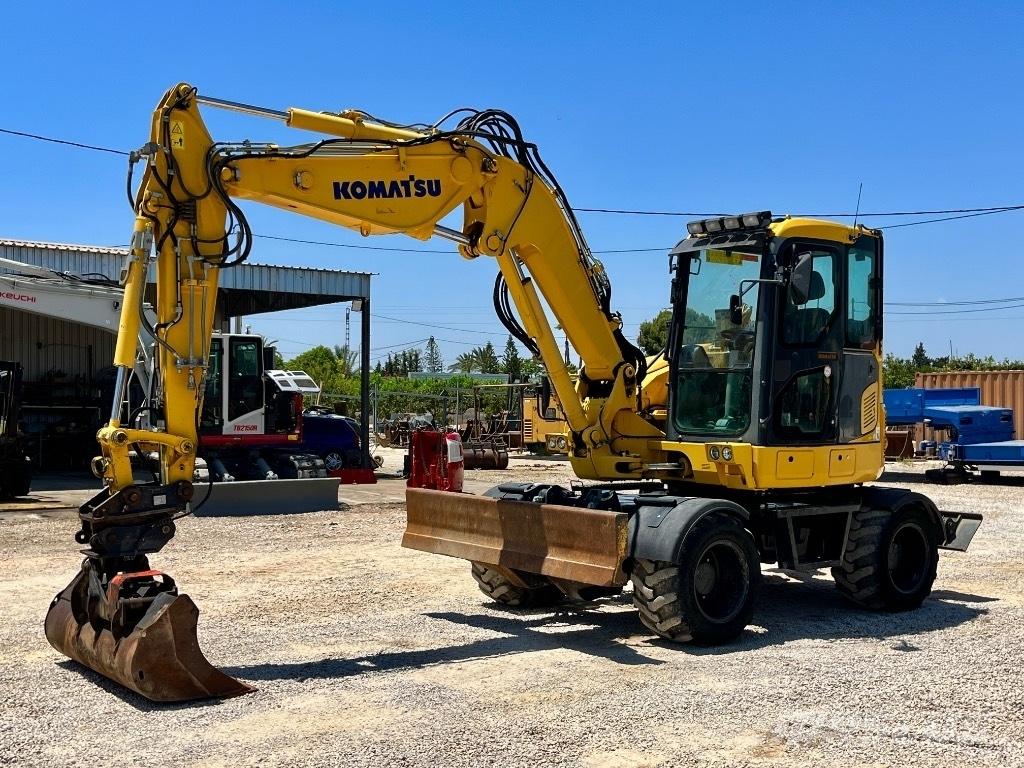 Komatsu PW 98 MR Εκσκαφείς με τροχούς - λάστιχα