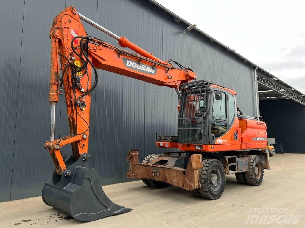 Doosan DX210W Εκσκαφείς με τροχούς - λάστιχα