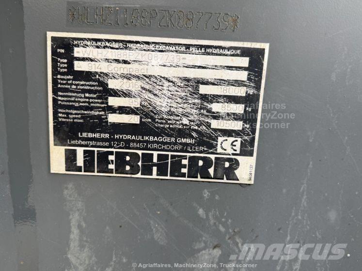 Liebherr A 914 Εκσκαφείς με τροχούς - λάστιχα