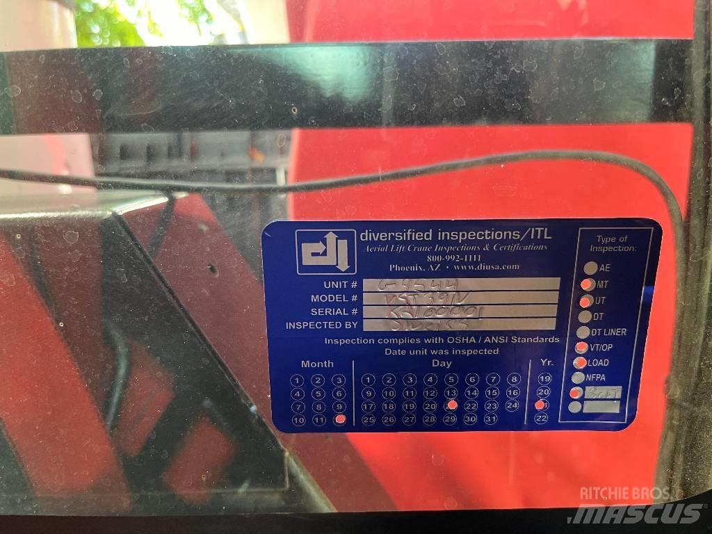 VERSALIFT VST39TN Εναέριες πλατφόρμες τοποθετημένες σε φορτηγό