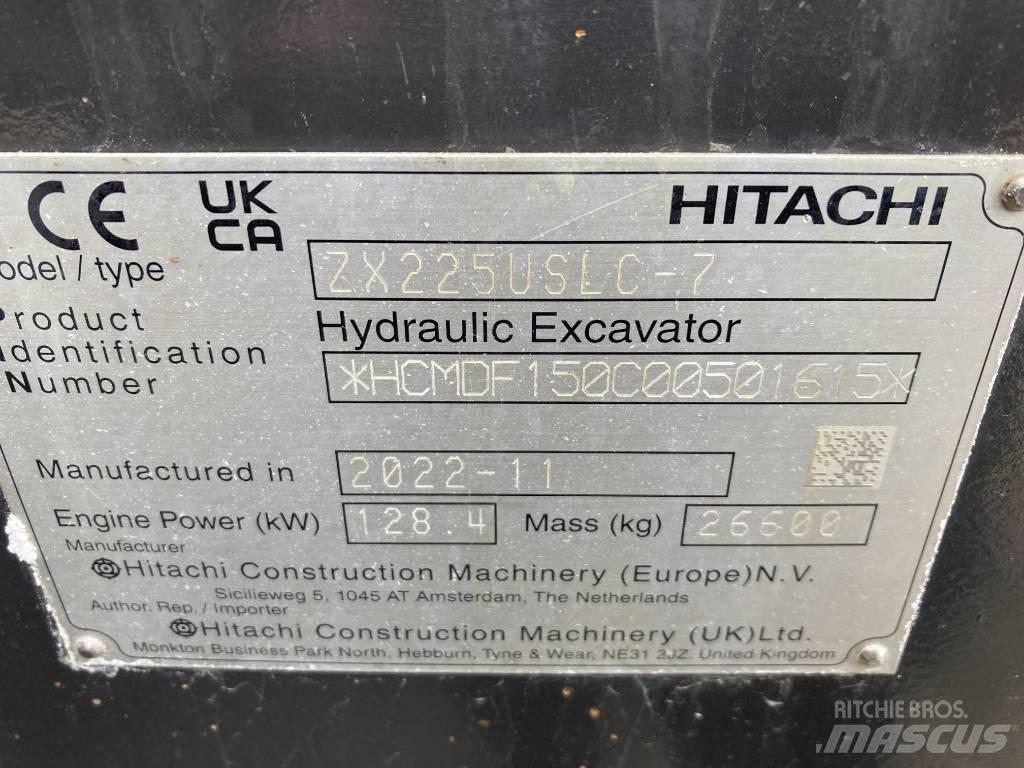 Hitachi ZX 225 US LC Εκσκαφείς με ερπύστριες
