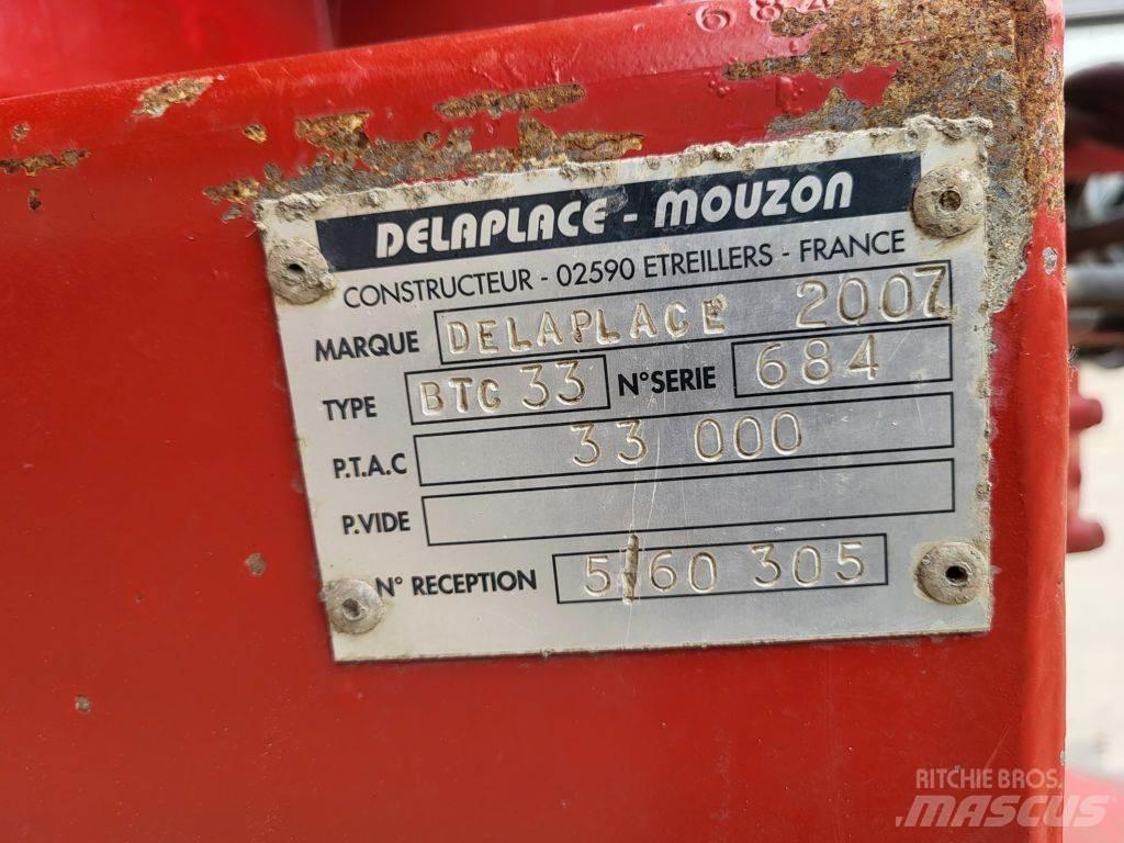 Delaplace 33 ton Ανατρεπόμενες ρυμούλκες