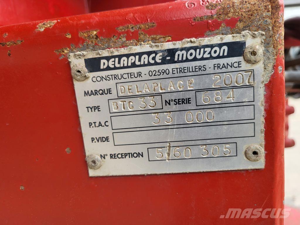 Delaplace 33 ton Ανατρεπόμενες ρυμούλκες