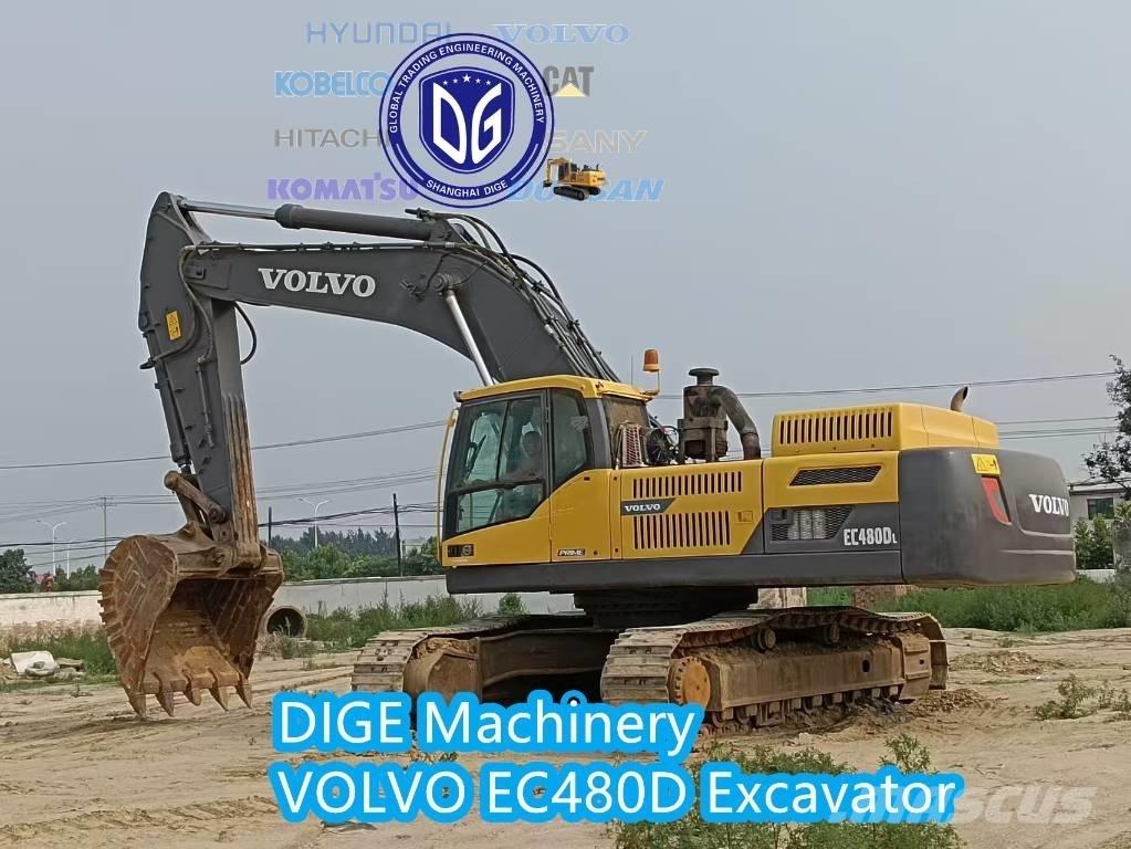 Volvo EC 480 D Εκσκαφείς με ερπύστριες