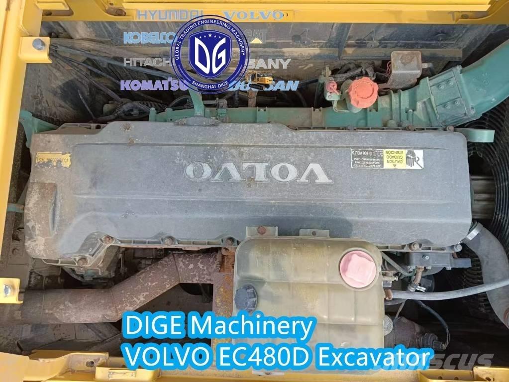 Volvo EC 480 D Εκσκαφείς με ερπύστριες