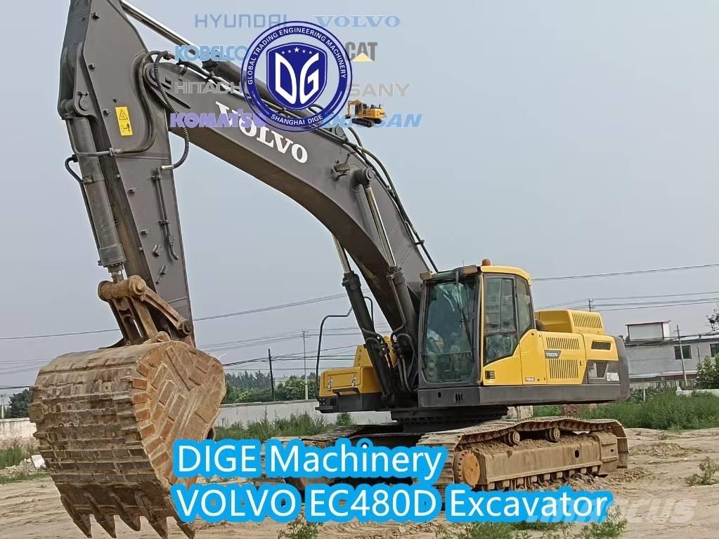 Volvo EC 480 D Εκσκαφείς με ερπύστριες