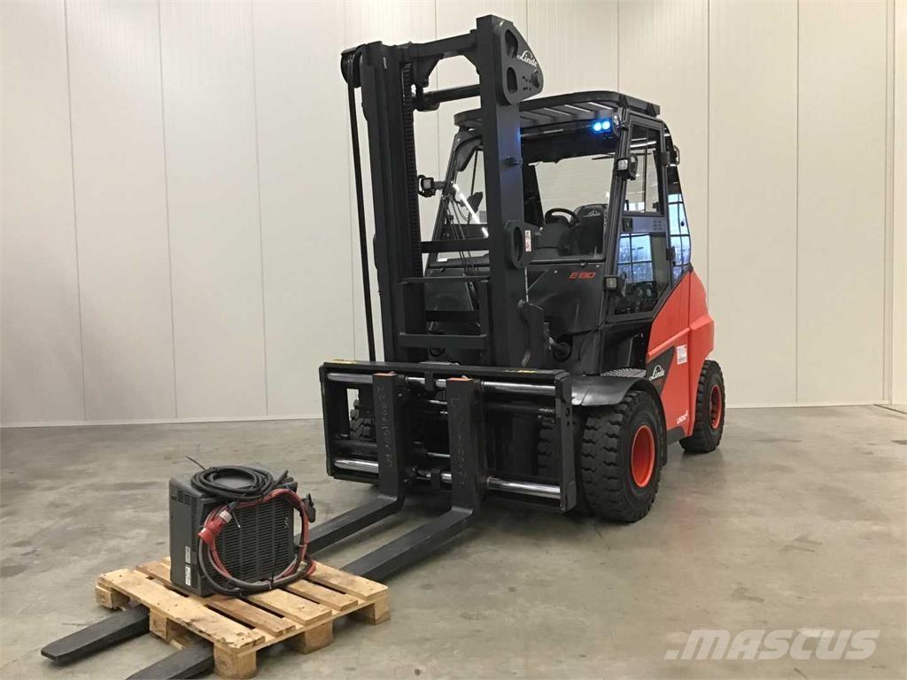 Linde E80 Ηλεκτρικά περονοφόρα ανυψωτικά κλαρκ